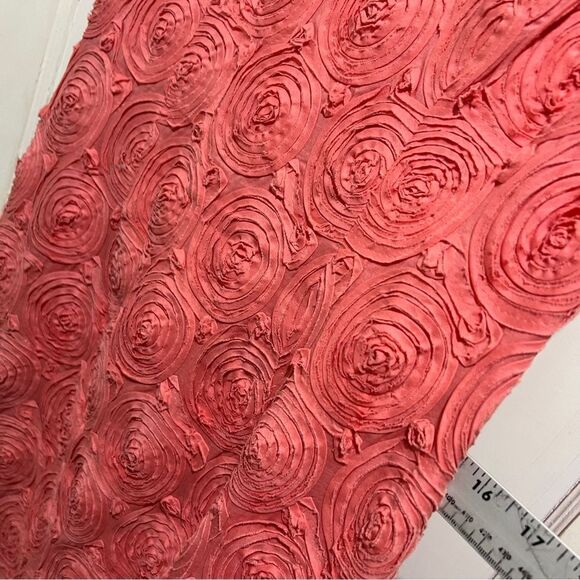 Pretty Adrianna Papell Coral Shift Dress for Spring 2025! Women's Size 8 - Picture 10 of 11